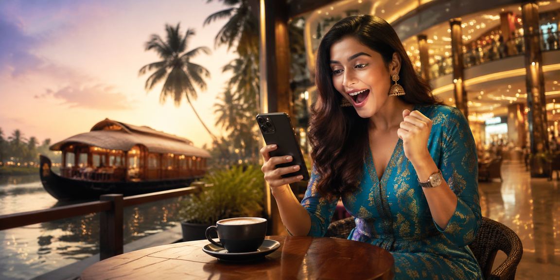 VIP Indian player betting on cricket in Kerala's scenic backwaters